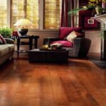 Stylish living room flooring by J Brothers Flooring
