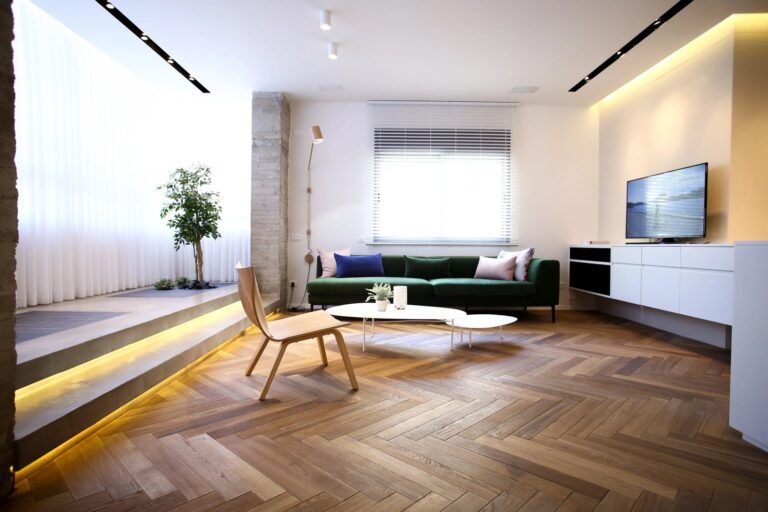 Flooring matched to interior style