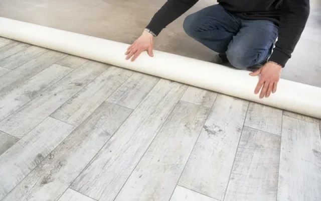 Flooring installation in a Somerset County home